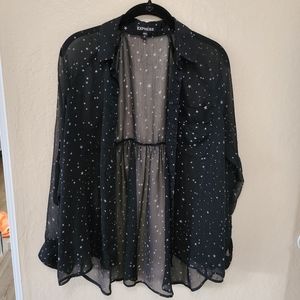 Sheer Star Blouse